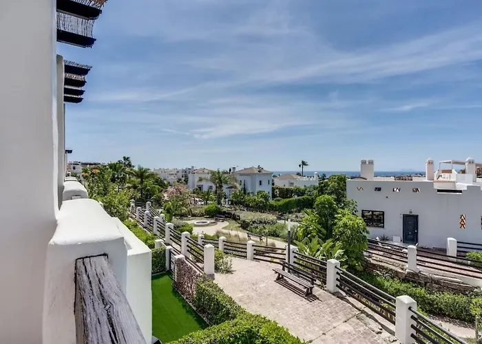 Apartment Sea View Near And Marbella - Pool And Private Parking Estepona