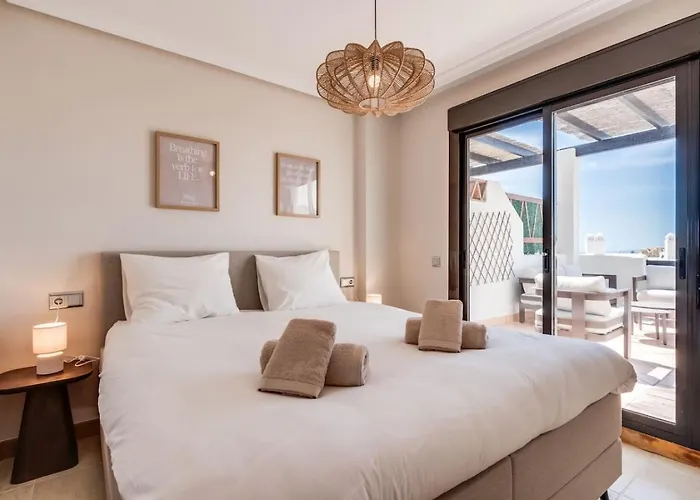 Apartment Sea View Near And Marbella - Pool And Private Parking